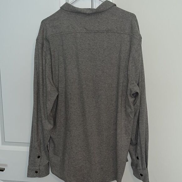 Jachs New York Softest Gray Fleece Button down Shirt Jacket-XL New w/tags $158 - Picture 6 of 6